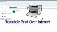 Connect to Your Printer from Internet - FREE