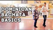 Dominican Bachata Basic Steps Footwork | How to Dance Bachata | Bachata Dominicana Tutorial