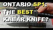 Ontario SP1 Combat knife: Is this THE BEST Kabar Knife?