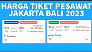 Harga Tiket Pesawat Jakarta Bali 2033