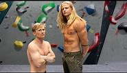 Norway's strongest man VS Rock Climbing