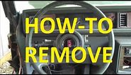 How to remove the steering wheel in your Classic GM Vehicle