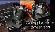 Quarantine Buy #4 Going back to SONY? Unboxing a9 ii | a7r IV | Sony 24-105mm f/4 OSS
