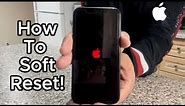 IPhone 8/8 Plus How To Soft Reset