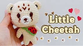 How to Crochet Little Cheetah (Free US pattern) for beginner