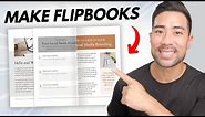 How To Make a STUNNING Flipbook Ebook For FREE