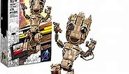 Lego Marvel I am Groot 76217 Building Toy Set - Action Figure from The Guardians of The Galaxy Movies, Baby Groot Model for Play and Display, Great for Kids, Boys, Girls, and Avengers Fans Ages 10+