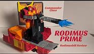 "Arise Rodimus Prime" Kingdom Commander Class RODIMUS PRIME Transformers WFC Review by Rodimusbill