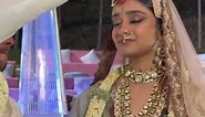 Wedding Content Creator 💍 on Instagram: "Follow @wedmebts Some traditions are meant to put smiles on your face and this one definitely brought the brightest smile 😊 🫶 . . Reel by @wedmebts Bride @silki_agarwal Groom @saurabh_ted . . . { wedding, shaadi, carnival, entry, bride, groom, colour shots, theme, destination wedding, Udaipur, Rajasthan, Indian bride, brides, outfit, makeup, style, trends, trending, dulhaniya, dulhan, colours, holi, colourful, happy, festival, fashion, shoes, fashionab