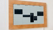 Gorgeous e-ink wall calendar