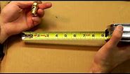 How To Correctly Measure Pipe Threads