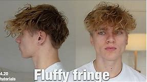 How to get a fluffy fringe + pros and cons. Hair tutorial. EP 1