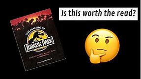 A closer look at 'The Making of Jurassic Park' book