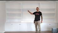 How to: built in TV wall unit