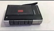 SANYO M1001 Cassette Tape Recorder with Built-in Speaker
