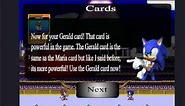 Sonic Battle Cards Test Playthrough