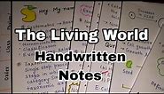 The Living World | Handwritten Notes | Class 11th | NEET | NCERT #neet2024 #neet #biology