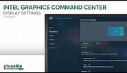 Intel Graphics Command Center - Display Settings Explained!
