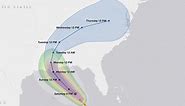 Live Map: Track the path of Hurricane Ida