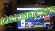 1GB Internet (AT&T) Speed Test OOKLA