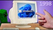 Instale Windows 11 en mi PC Antigua *1998*