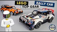LEGO Technic 42109 Top Gear Rally Car unboxing, building details and review