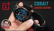 OnePlus Watch Cobalt limited edition Smartwatch using cobalt alloy middle frame!