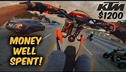 $1200 Supermoto Kit For My KTM 500 - Fell In Love First Ride!