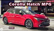 2023 Toyota Corolla Hatchback – MPG Test | Highway Fuel Economy & Range (XSE)