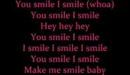 U Smile Justin Bieber Lyrics
