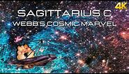 500K Stars in Milky Way: Sagittarius C with James Webb Space Telescope - See in 4K