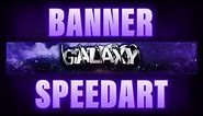 Galaxy Banner Speedart | HowToRoblox