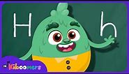 Letter H Song - THE KIBOOMERS Preschool Phonics Sounds - Uppercase & Lowercase Letters