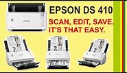 Epson WorkForce DS-410 Duplex Sheet-fed Document Scanner