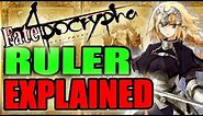 Fate Apocrypha – RULER JEANNE D'ARC EXPLAINED: True Name Identity, Past, Abilities & Skills