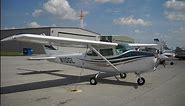 First Time Flying a Cessna 182 Skylane RG
