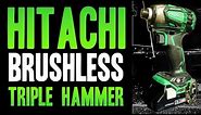 Hitachi Triple Hammer 18v Brushless Impact Driver WH18DBDL2