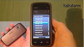 Nokia 5230 - quick review & original ringtones (Download link at the description)