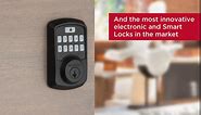 Kwikset 955 Keyless Keypad Door Lock, Electronic Lever Deadbolt, 3 Entry Modes, Auto Lock, Matte Black