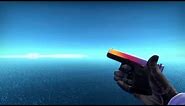 Glock-18 FULLEST FADE (perfect 33-33-33 fade) with .001 float