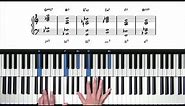 Jazz Piano Chords - The Most Beautiful Progression