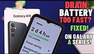 Samsung A14 Battery Draining Too Fast? - How to Save Battery on Galaxy!