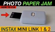 Instax Mini Link Printer Photo Paper Jam !