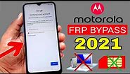 Moto G7/G7 Plus/G7 Power/G7 Play Google Lock/FRP Bypass (Without PC) 2021