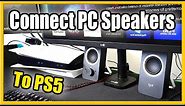 How to Connect PC Speakers to PS5 for Audio (Fast Method!)