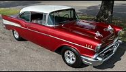 Test Drive 1957 Chevrolet Bel Air 2 Door Hardtop SOLD $34,900 Maple Motors #2224