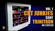 CRT Junkies Vol. 1 - Sony Wega Trinitron KV-27FS120 TV review for Retro Gaming