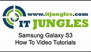 Samsung Galaxy S3: How to Find Bluetooth Address