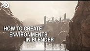 How To Create a Sci-Fi Environment in Blender