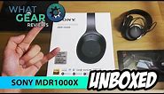 Sony MDR-1000x Headphones : UNBOXING